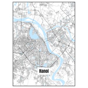 Ilustrare Map of Hanoi, Nico Friedrich
