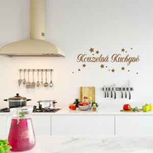GLIX Magic Kitchen - autocolant de perete Maro 50 x 20 cm