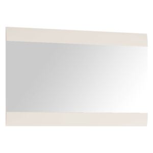 Oglindă mică, alb extra luciu ridicat HG, LYNATET TYP 122