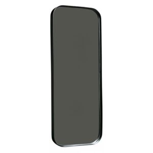 Oglinda dreptunghiulara neagra din metal pentru podea 40x110 cm Doutzen Woood