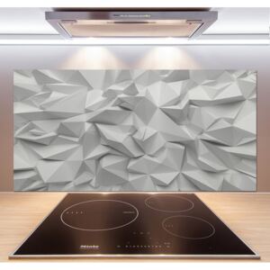 Panou sticlă decorativa bucătărie 3d abstracție