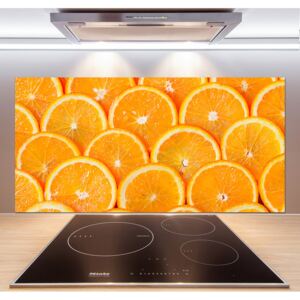 Șorț de bucătărie din sticlă Felii de portocale