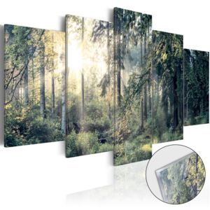 Bimago Imagine pe sticlă acrilică - Fairytale Landscape 100x50 cm