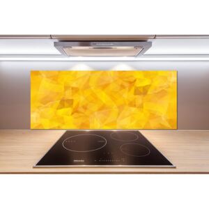 Panou sticlă decorativa bucătărie Triunghiuri abstractizare