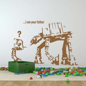 Banksy "I am your father" - autocolant de perete Maro 120 x 70 cm