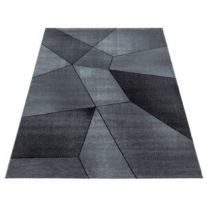 Covor Modern & Geometric Nami, Gri, 80x150 cm