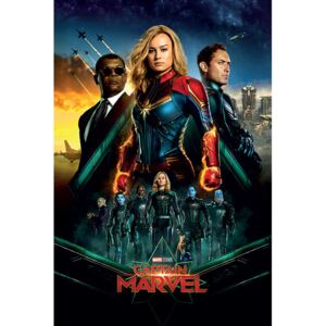 Poster Captain Marvel - Epic, (61 x 91.5 cm)