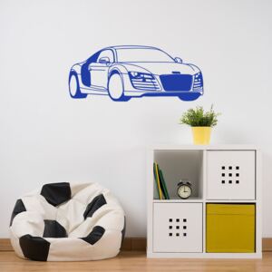 GLIX Audi - autocolant de perete Royal albastru 120 x 50 cm