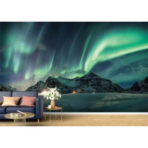 Tapet Premium Canvas - Aurora Boreala 5