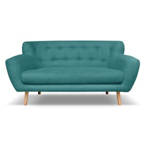 Canapea cu 2 locuri Cosmopolitan design London, verde albastru