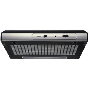 Hota traditionala Zanussi ZHT631X, putere de absorbtie 220 mc/h, 1 motor, 60 cm, Inox/ Negru