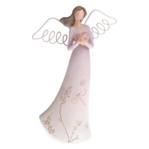 Decorațiune în formă de înger Dakls Angel, înălțime 21 cm