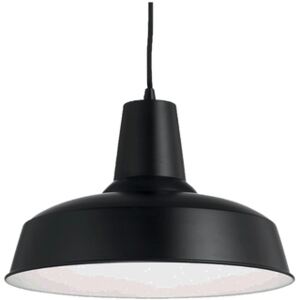 Pendul 1xE27 negru Moby Ideal Lux 093659
