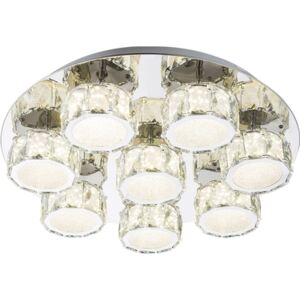 Plafoniera LED 64W crom-cristal Amur Globo Lighting 49350D5