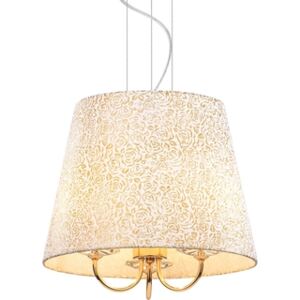 Lustra 3xE14 aurie cristal Queen Ideal Lux 079400