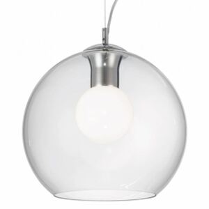 Pendul 1xE27 crom Nemo Clear Ideal Lux 052809
