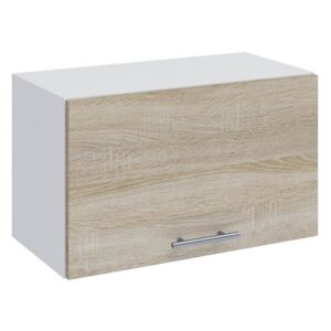 Dulap superior, stejar sonoma/alb, FABIANA W - 60OK
