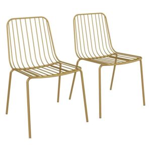 Set de 2 scaune Bourquin, 80,01 x 55,88 x 52,07 cm