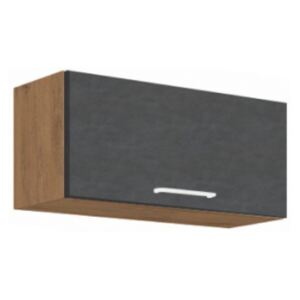 Dulap superior, stejar lancelot/gri mat, VEGA 80 GU-36 1F