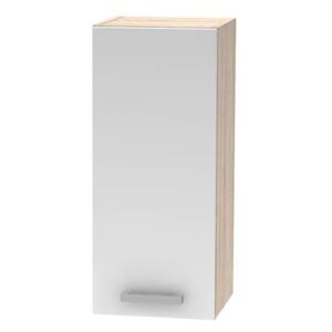 Cabinet superior, alb/stejar sonoma, NOVA PLUS NOPL-002-OH