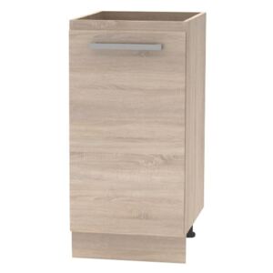 Cabinet inferior 40 1DV, stejar sonoma, NOVA PLUS NOPL-054-0S