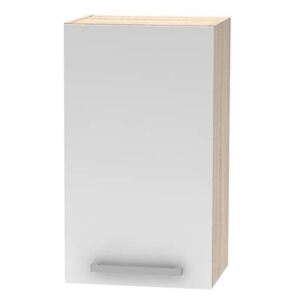 Cabinet superior, alb/stejar sonoma, NOVA PLUS NOPL-005-OH