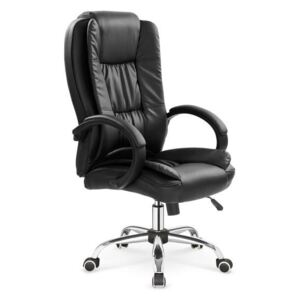 Scaun de birou Houston 243, Negru, 110x64x75cm, 16 kg