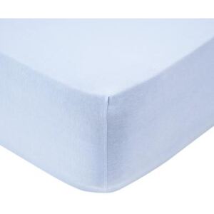 Cearsaf pentru saltea Albastru 100 x 200 x 35 cm, Bumbac