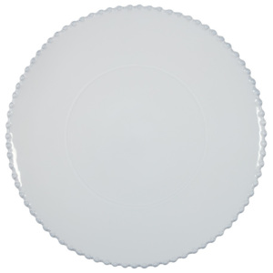 Farfurie ceramică pentru servit Costa Nova Pearl, ⌀ 33 cm, alb