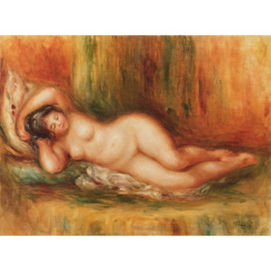 Reclining bather Reproducere, Pierre Auguste Renoir