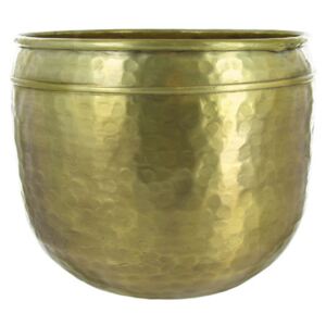 Ghiveci auriu din aluminiu 21 cm Jeannie Lifestyle Home Collection