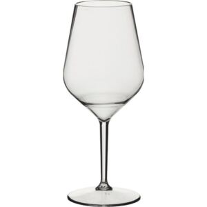 Pahar pentru vin, din plastic 470 ml, transparent