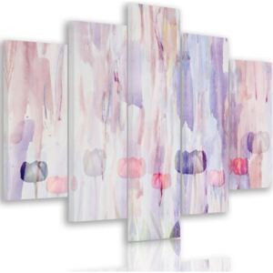 CARO Tablou pe pânză - Pastel Abstraction 1 100x70 cm