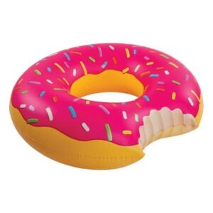Colac gonflabil Gadgets House Donut, Ø 105 cm, roz