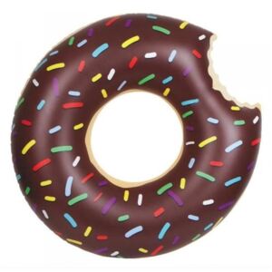 Colac gonflabil Gadgets House Donut, Ø 105 cm, maro