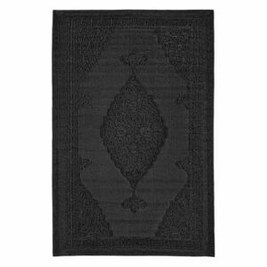 Covor textil negru Delbar 150 cm x 210 cm