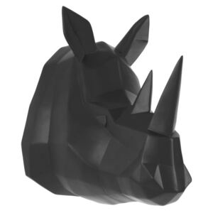 Cuier de perete PT LIVING Origami Rhino, negru mat