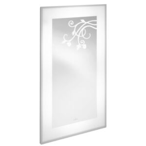 Oglinda cu decor si iluminare LED, 50 x 85 cm, La Belle