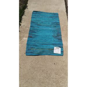 Covor Beliani albastru turcoaz 80 x 150 cm