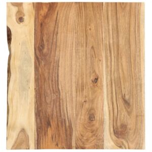 Blat lavoar de baie 60 x 55 x 2 5 cm lemn masiv de acacia