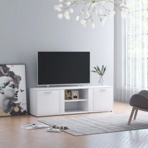 Comodă TV alb 120 x 34 x 37 cm PAL