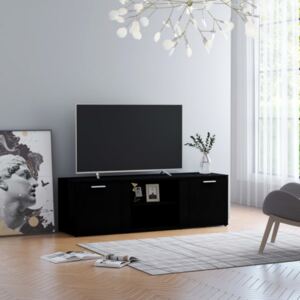 Comodă TV negru 120 x 34 x 37 cm PAL