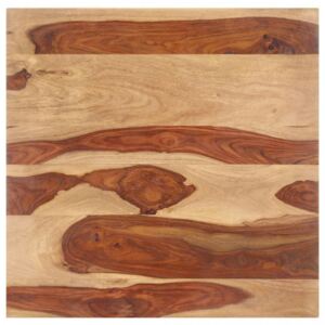 Blat de masă 80 x 80 cm lemn masiv de sheesham 15-16 mm