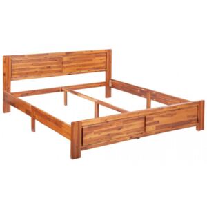 Cadru de pat 180 x 200 cm lemn masiv de acacia