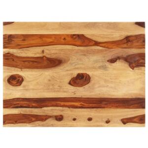 Blat de masă 60 x 80 cm lemn masiv de sheesham 15-16 mm
