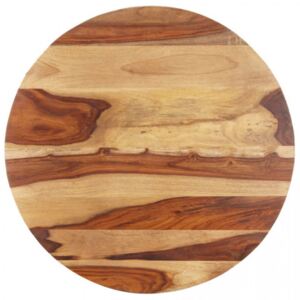 Blat de masă 60 cm lemn masiv de sheesham rotund 15-16 mm