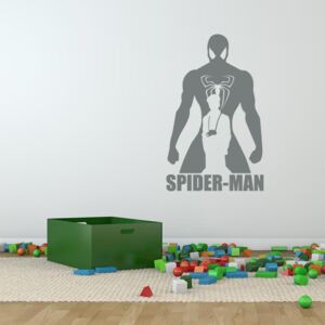 GLIX Avengers Spider Man - autocolant de perete Gri 120x75 cm