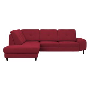 Canapea colţar Windsor & Co Sofas Beta, partea stângă, roşu