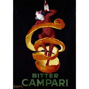 Cappiello, Leonetto - Artă imprimată Poster for the aperitif Bitter Campari