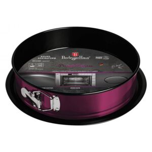 Tava pentru cuptor rotunda cu pereti detasabili Purple Eclipse Collection BerlingerHaus BH 6801